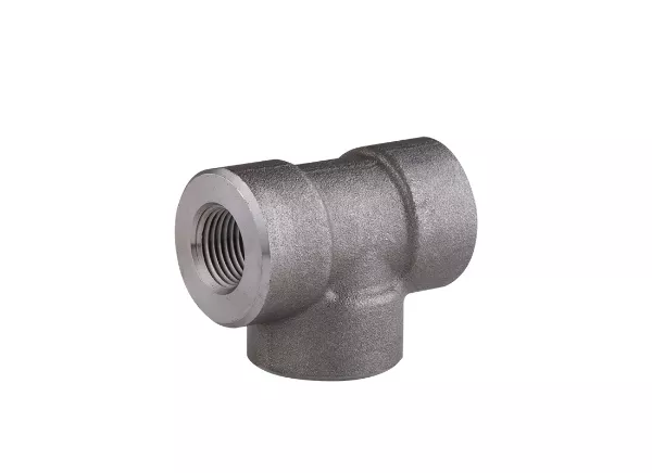 1/2" Steel Tee Fitting Schedule 80