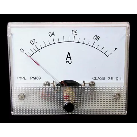 1 AMP AC PANEL METER
