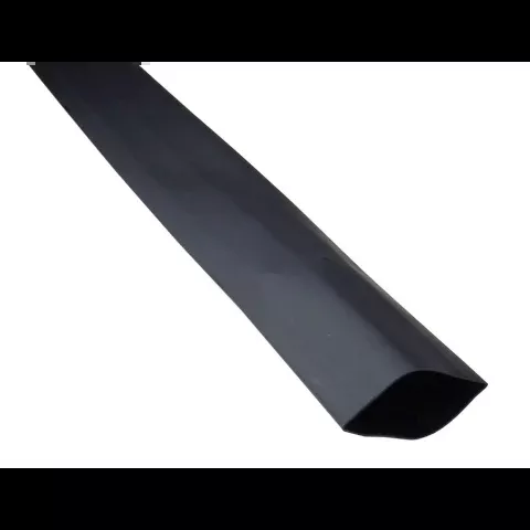 1" X 4' HEATSHRINK TUBE, BLACK