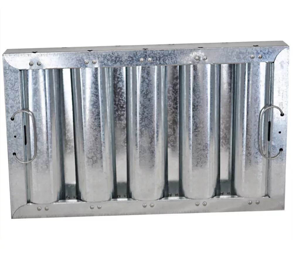 10” Tall x 16” Wide Mavrik Galvanized Hood Filter