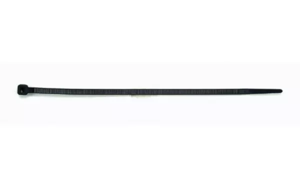 12" Cable Wire Zip Ties - Black