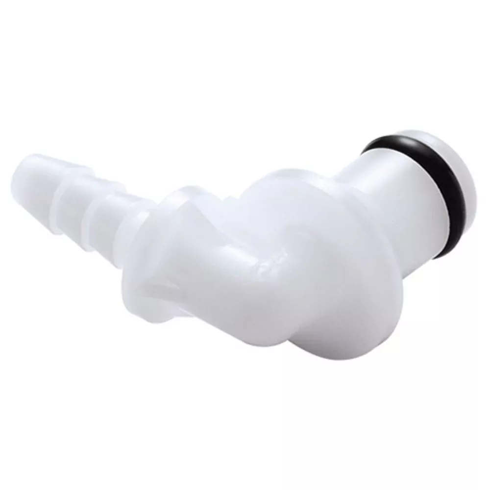 15000 NSF Valved Elbow Hose Barb Coupling Insert 1/8 ID Barb