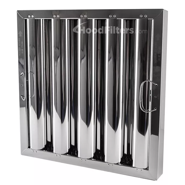 16” Tall x 16” Wide Mavrik Stainless Steel Hood Filter