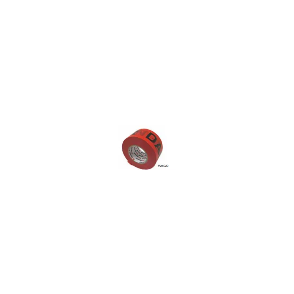 2.8IN X 1000FT, 0.035MM (1.3MIL) DANGER