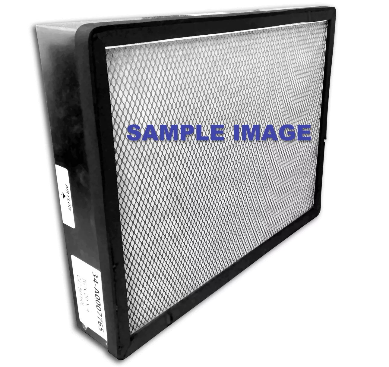 20" x 25" x 4" Odor Control Filter for Pollution Control Unit - 100% Potassium Permanganate - 34-A0017098