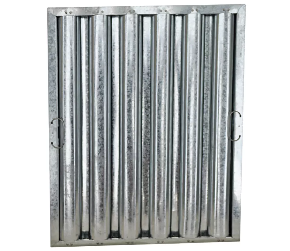 25” Tall x 20” Wide Mavrik Galvanized Hood Filter