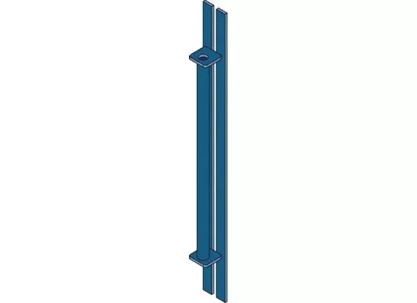 28-1/2" Feeder/Wall Bracket w/ Pipe Inside