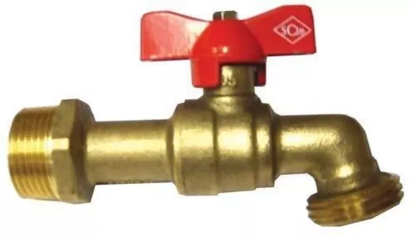 3/4" Brass Spigot 1/4 Turn