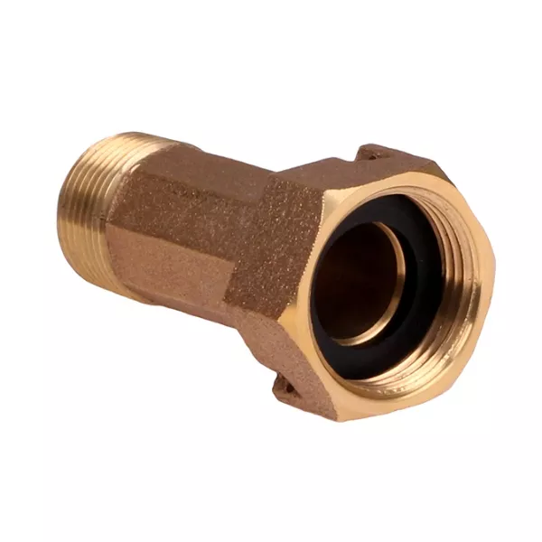 3/4" Water Meter Fitting - Bronze