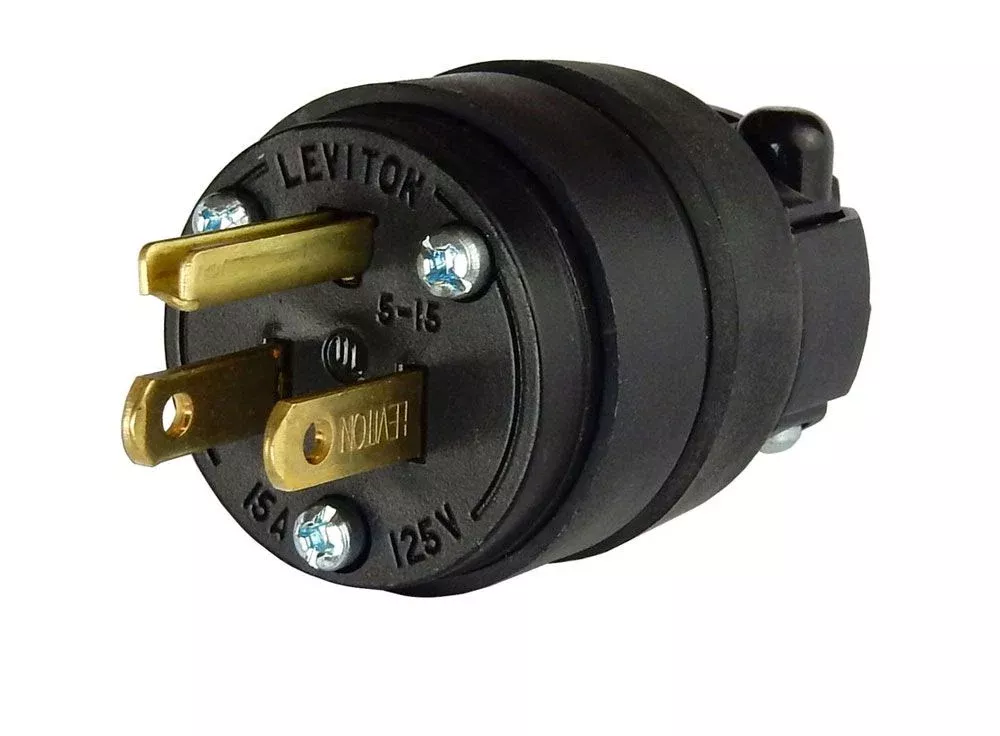 3-PRONG GROUNDING AC PLUG