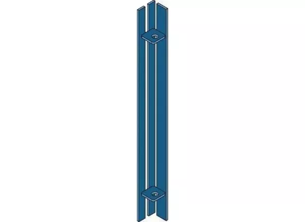 30" Wall Bracket w/ Flat Bar