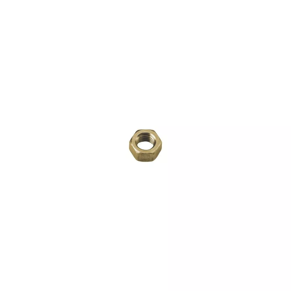5/16-18 HEX NUT BRASS