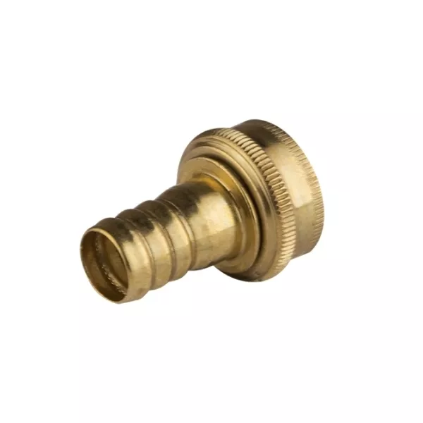 5/8" Barb x 3/4" FGHT Brass Hose Fitting
