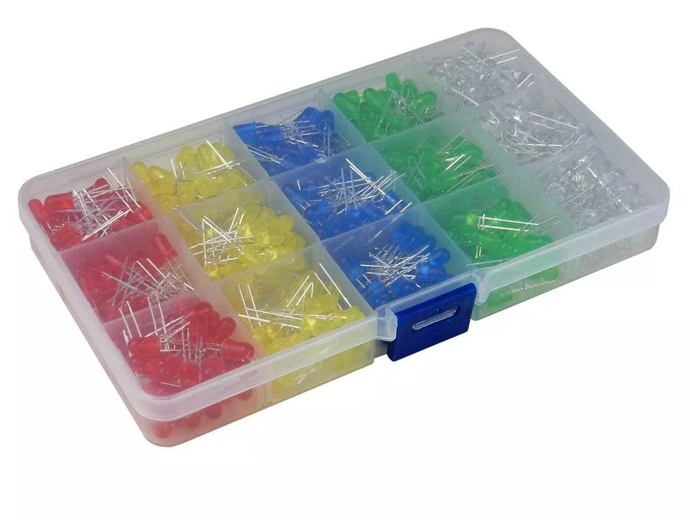 500 ASSORTED 5MM LEDS