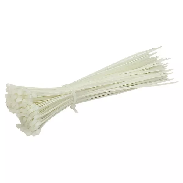 7-1/2" Cable Wire Zip Ties - Natural