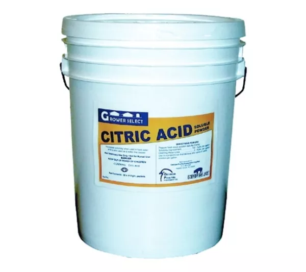Acid Citric Acid Soluble Powder (.9 lb pack) (40Per Pail)