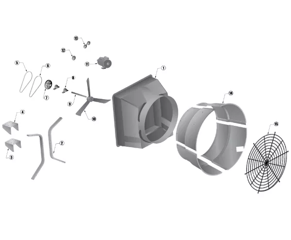 Aerotech 48" Fan Housing