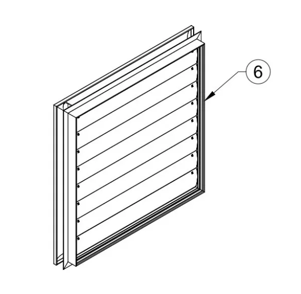 Aerotech VX26 Fan Inlet Shutter