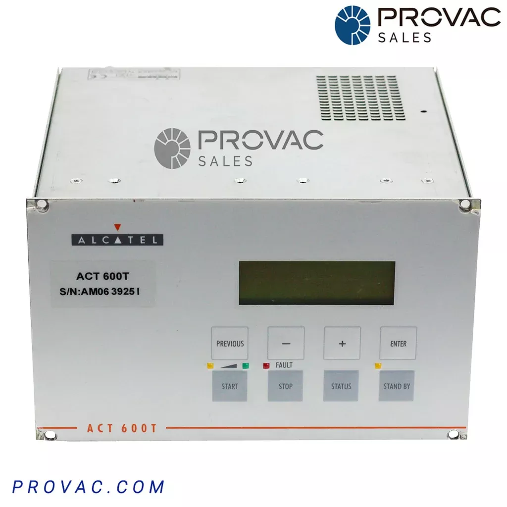 Alcatel ACT-600T Turbo Pump Controller, Rebuilt