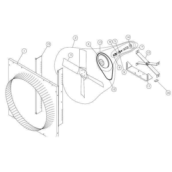 American Coolair 48", 52", & 54" Fan Disc