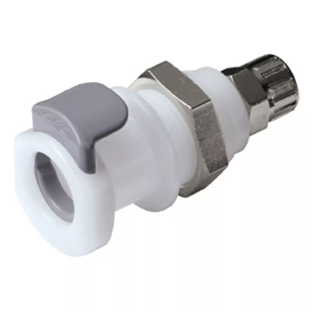 APC12004 Panel Mount PTF Coupling Body 1/4 PTF