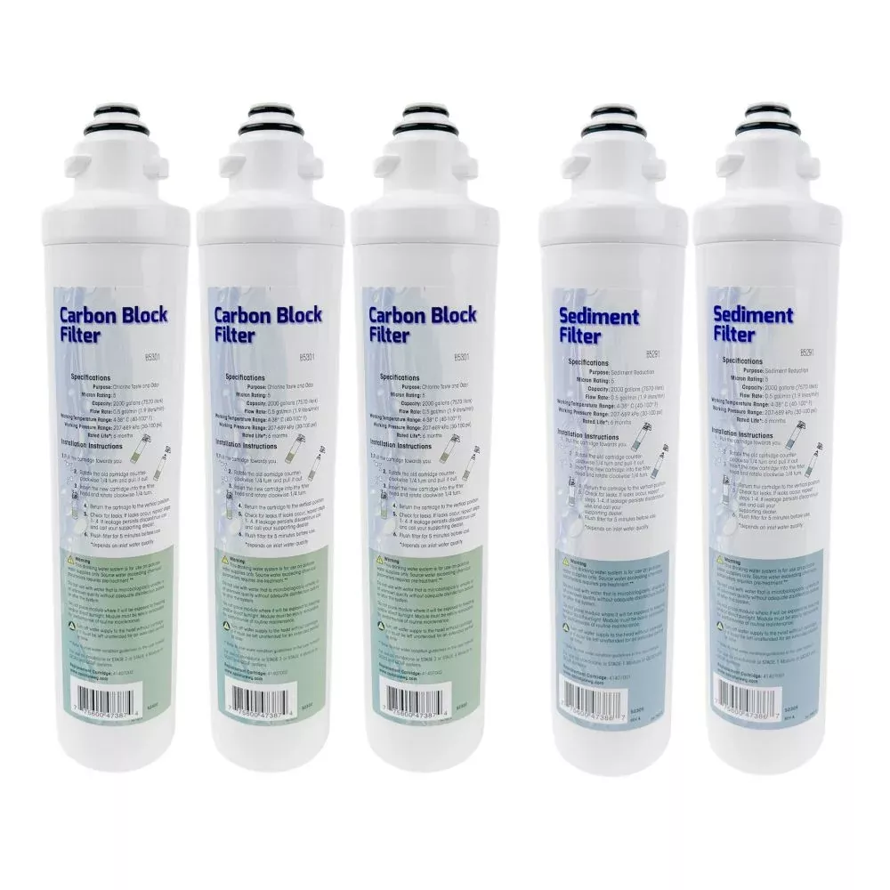Aqua Flo 41407011 Annual Filter Replacement Kit for QCRO