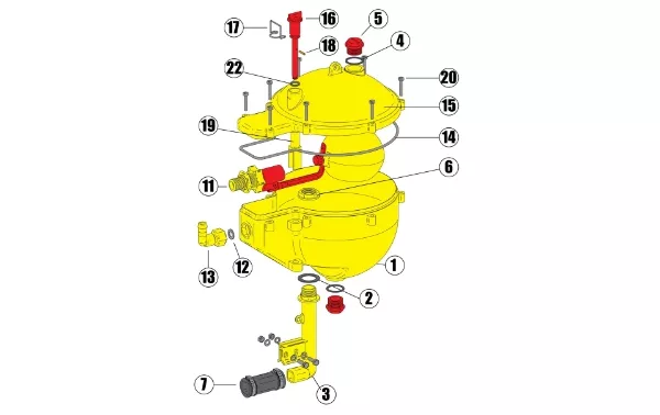 Barb Hose 1/2" for Tank