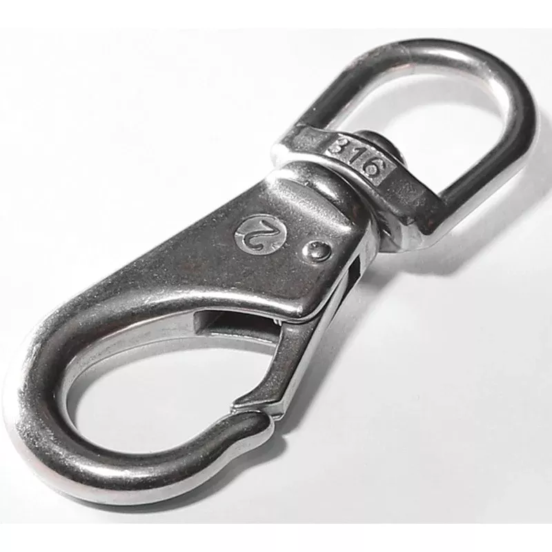 Baron 251S-2 Bolt Snap, 551 lb Working Load, Stainless Steel