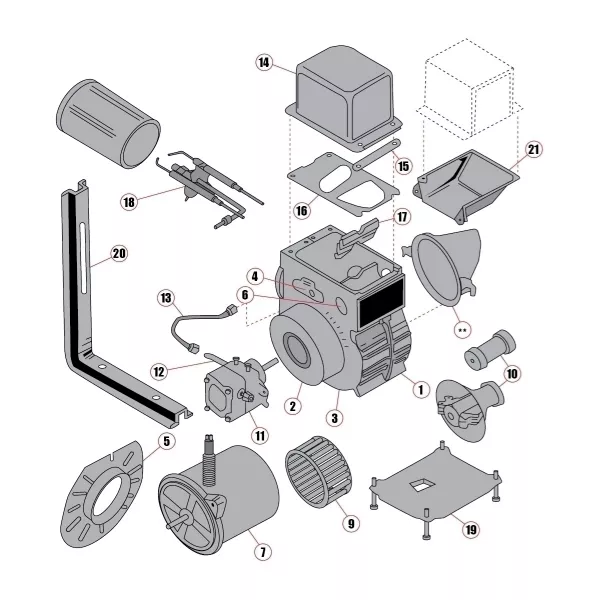 Beckett Diesel Burner Coupler Drive