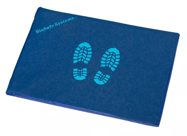 Blue Disinfectant Mat (34" x 24" x 1")