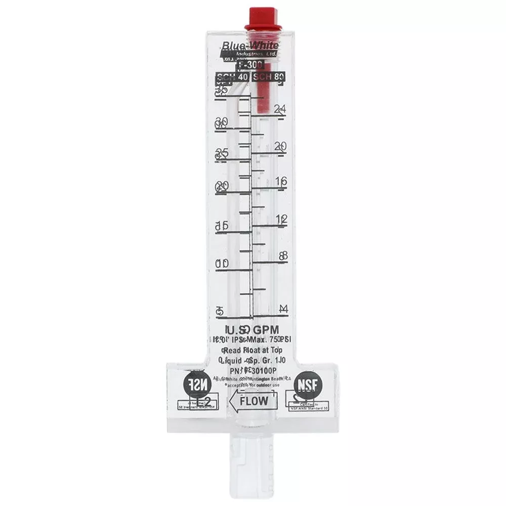 Blue-White F-300 SADDLE Rotameter