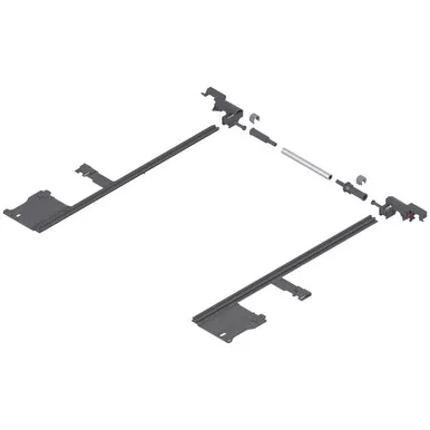 Blum LEGRABOX ZS7M400LU lateral stabilizer set, NL=400 mm, CW=1400 mm, full ext., for cutting to size