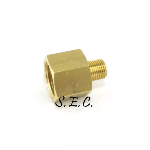 Brass Fitting 3/8F BSP to 1/8M BSP