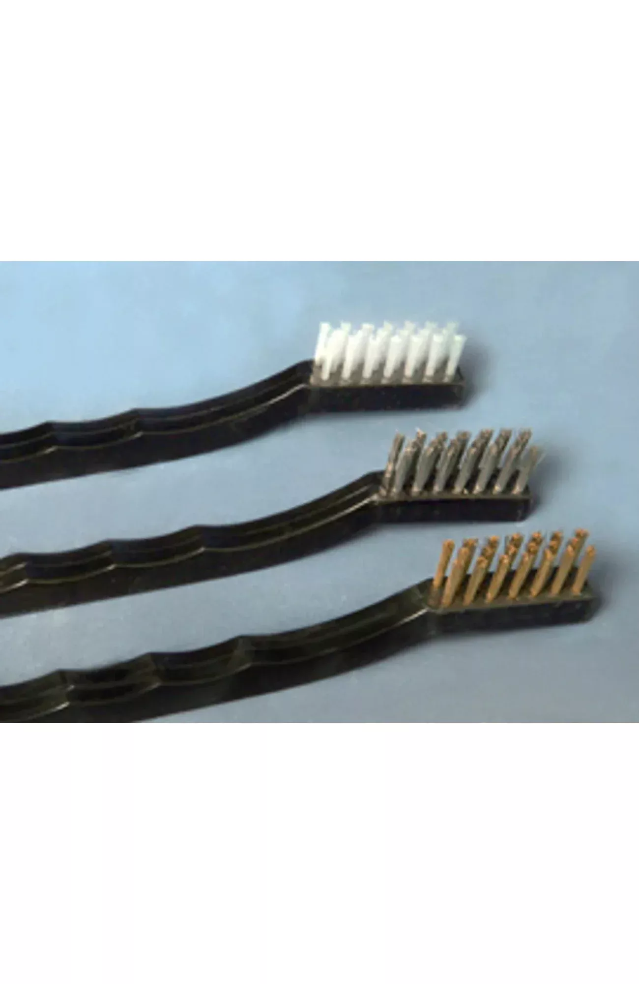 Braun Brush Platers Brush 3x7 Plastic Hdl Brass Wire Box/ 36 - E3FBOX
