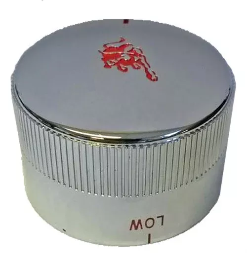 Bull Chrome 20th Anniversary Main Burner Knob