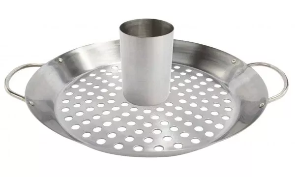 Bull Stainless Convertible Wok/Poultry Rack