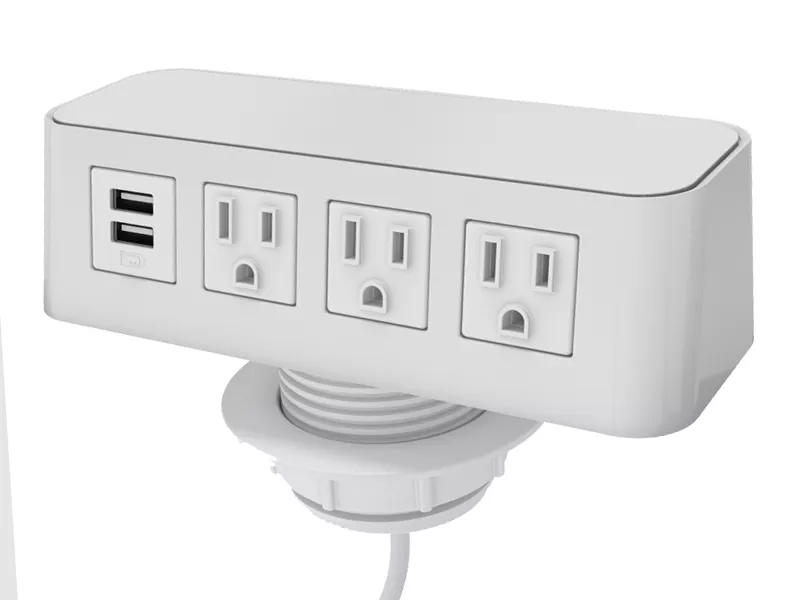 Burele In Surface Power & Data Grommet