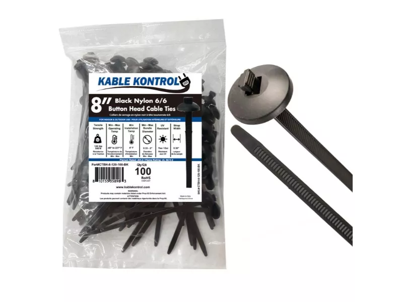 Button Head Cable Ties