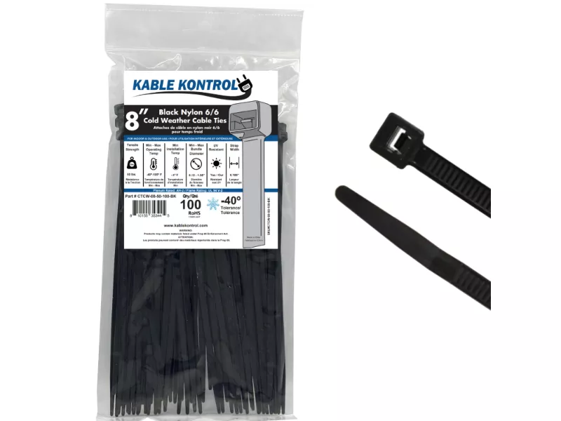 Cold Weather Zip Ties