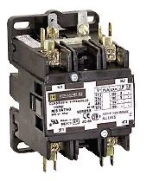Contactor 2 Pole 40 Amp Coil Square D