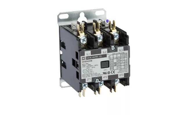 Contactors 3 Pole 30 Amp 120 V