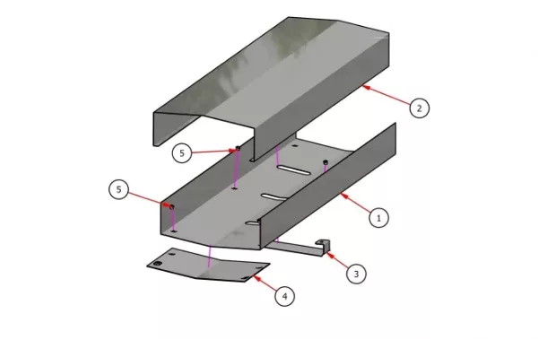 Cover Only for Aisle Way 24" Passageway 8" Belt