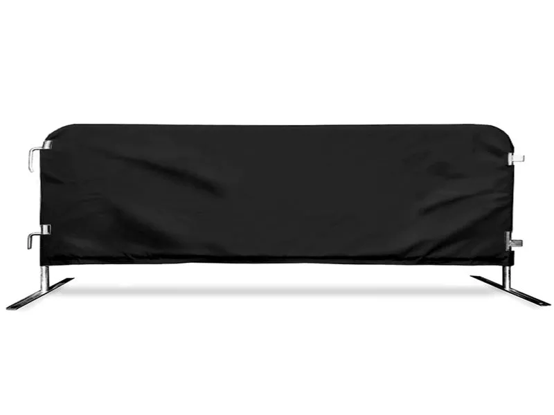 CrowdMaster Crowd Barricade Cover Jackets - Plain Colors