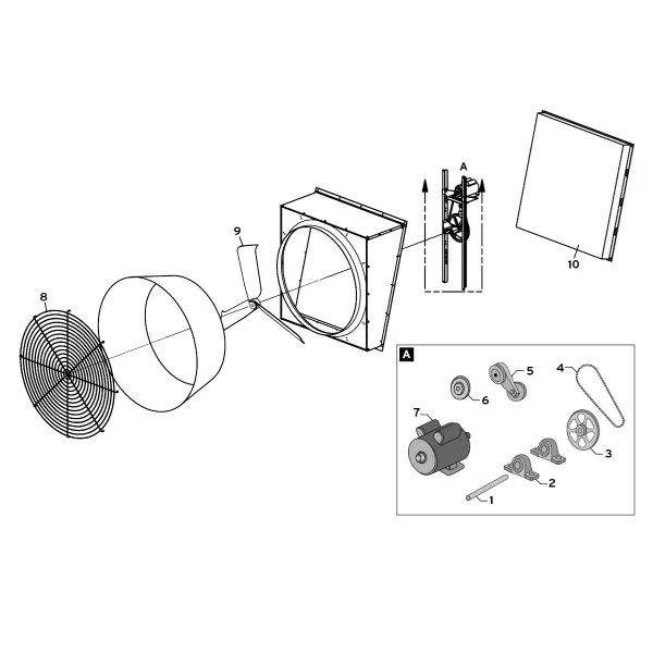 Cumberland 54" Cone Support Bracket