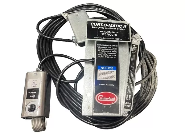 Curt O Matic Curtain Drop 120 Volt w/Thermostat