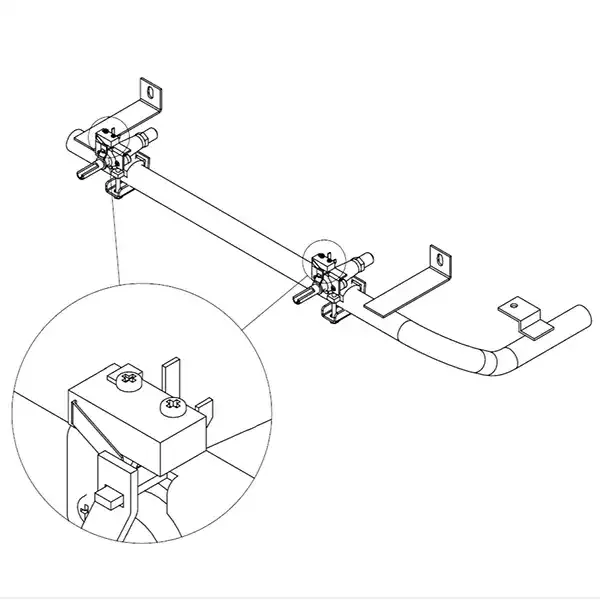 Delta Heat DHBQ26G Manifold Assembly - (12751YN/L)