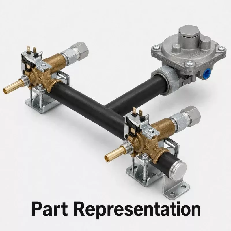Delta Heat DHSB2 Manifold Assembly - 12754