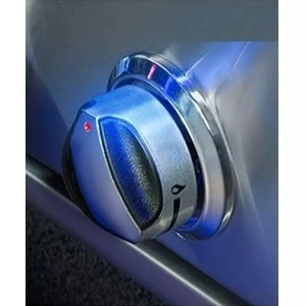 Delta Heat Silver Metallic Knob w/Black Graphics - S13195