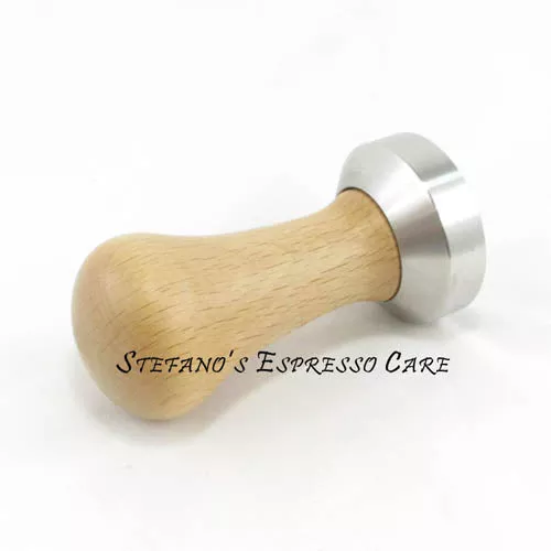 DEVECCHI Tamper Ash Wood & Stainless Steel 53mm