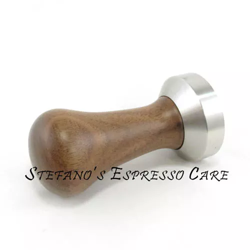 DEVECCHI Tamper Walnut Wood & Stainless Steel 51mm